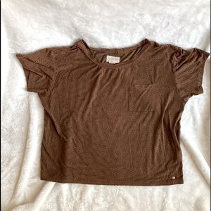 Ralph Lauren Denim & Supply brown blouse